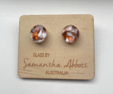 SALE Samantha Abbott Glass Jewellery - Orange  Collection was $29.95 now $18