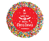 Freckleberry Chocolate- Christmas 40g Single Freckle - We Wish You A Merry Christmas