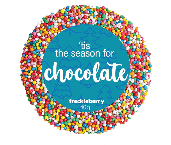 Freckleberry Chocolate- Christmas 40g Single Freckle - 'Tis The Season