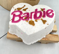 BARBIE HEART BATH BOMB