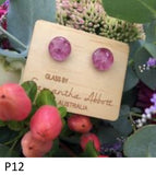 SALE Samantha Abbott Glass Jewellery - Purple  Collection-was $29.95 now $18