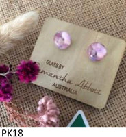 SALE Samantha Abbott Glass Jewellery - Pink Collection was $29.95 now $18