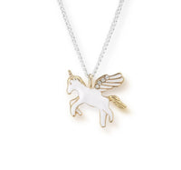 SALE - Lauren Hinkley White Unicorn Necklace was $22.95 now $13.75