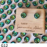 SALE Samantha Abbott Glass Jewellery - Green Collection was $29.95 now $18