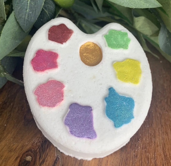 Artist Palette Bath Bomb