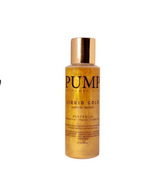 Pump Haircare - Liquid Gold Growth Oil Treatment