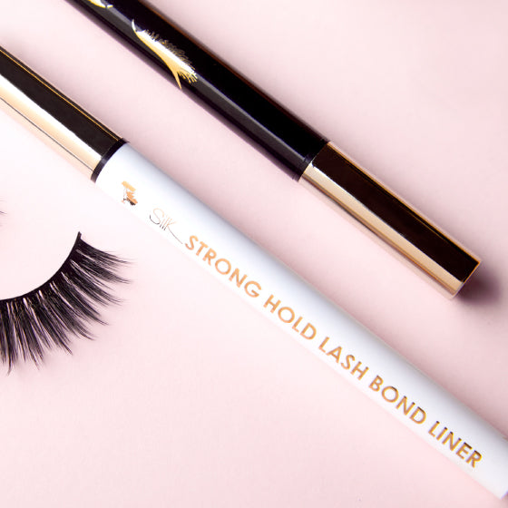 Faux minx lashes strong hold lash bond liner
