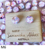 SALE Samantha Abbott Glass Jewellery - Multi  Colour Collection was $29.95 now $18