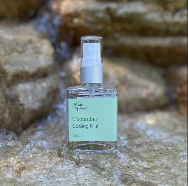 SALE Rustic Peppermint- Cucumber Cooling Mist The hair face and body was $22.95 now $16