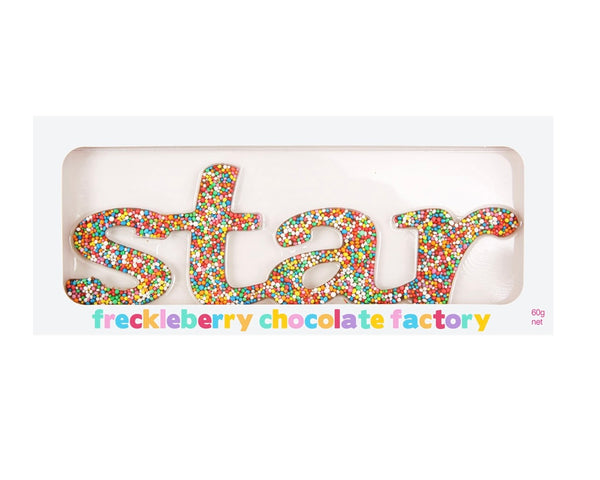 Freckkeberry Chocolate - word Star