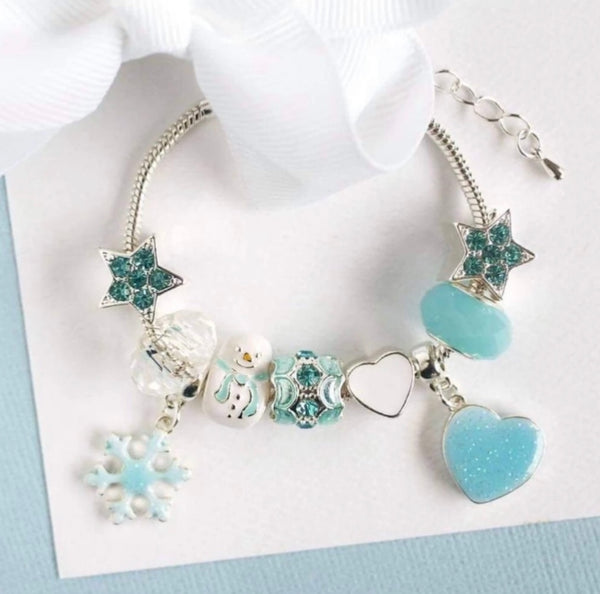 SALE  - Lauren Hinkley Snowman Bracelet Was $39.95 Now $23.95