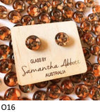 SALE Samantha Abbott Glass Jewellery - Orange  Collection was $29.95 now $18