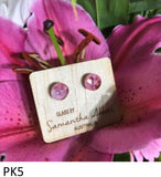 SALE Samantha Abbott Glass Jewellery - Pink Collection was $29.95 now $18