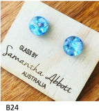 SALE Samantha Abbott Glass Jewellery - Blue Collection was $29.95 now $18